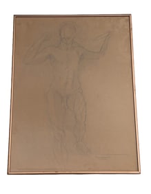 Robert Cremean - Nude Charcoal Sketch