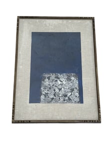 Dark Abstract Art Piece - Gouache on Paper