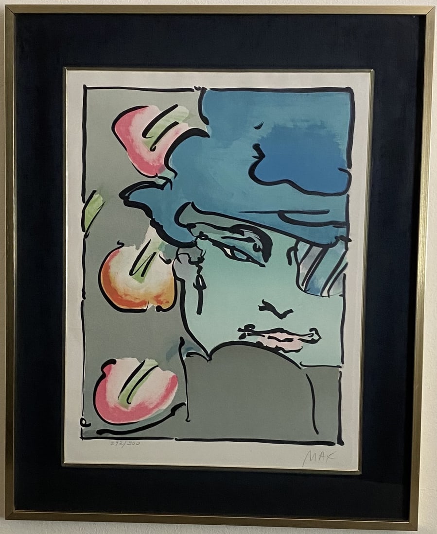 Peter Max - Zero Vertical 1973 - Signed Lithograph (1 of 2)