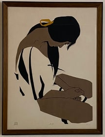 Georg Rauch - Angela - Signed Lithograph