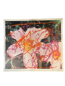 James Rosenquist Pop Art screenprint titled “New York Says It “