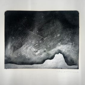 Lita Albuquerque Signed / Dated in pencil 1987, Untilted Monoprint