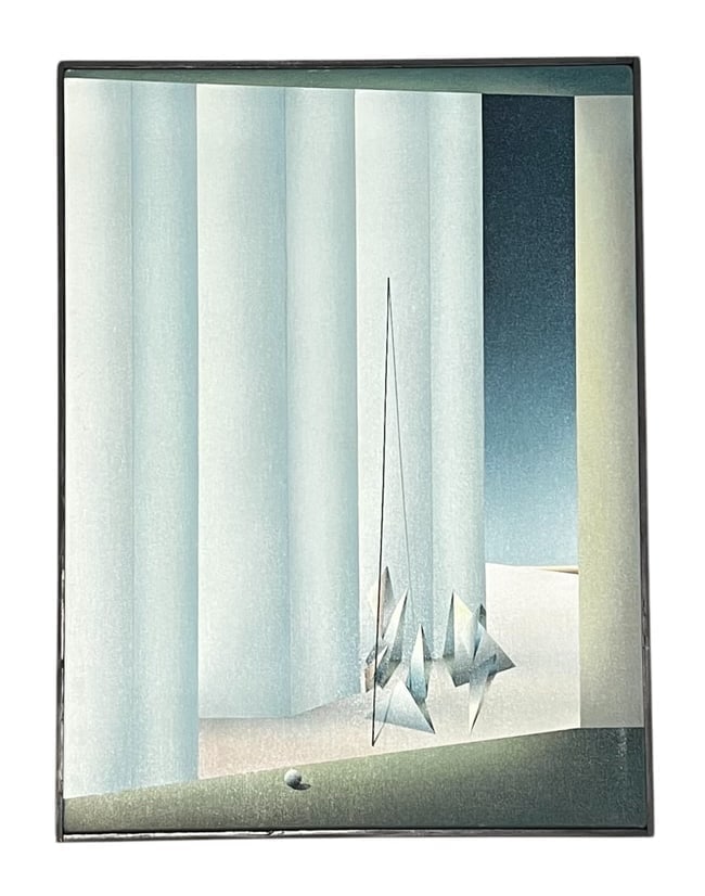 Ken Weaver, Cluster, Acrylic on Canvas, Titled, Signed & Dated '87 on Verso (1 of 4)