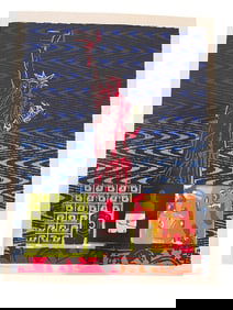 $$$ American Güey of Life by the artist Xavier Cázares Cortéz, created in 1992.