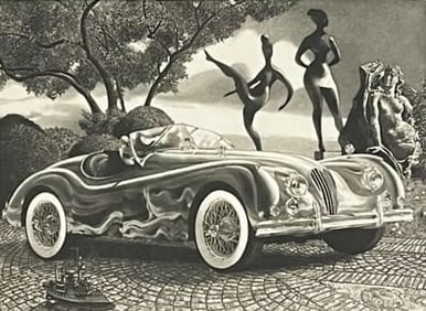 David Bumbeck - Jaguar - Etching - 1988