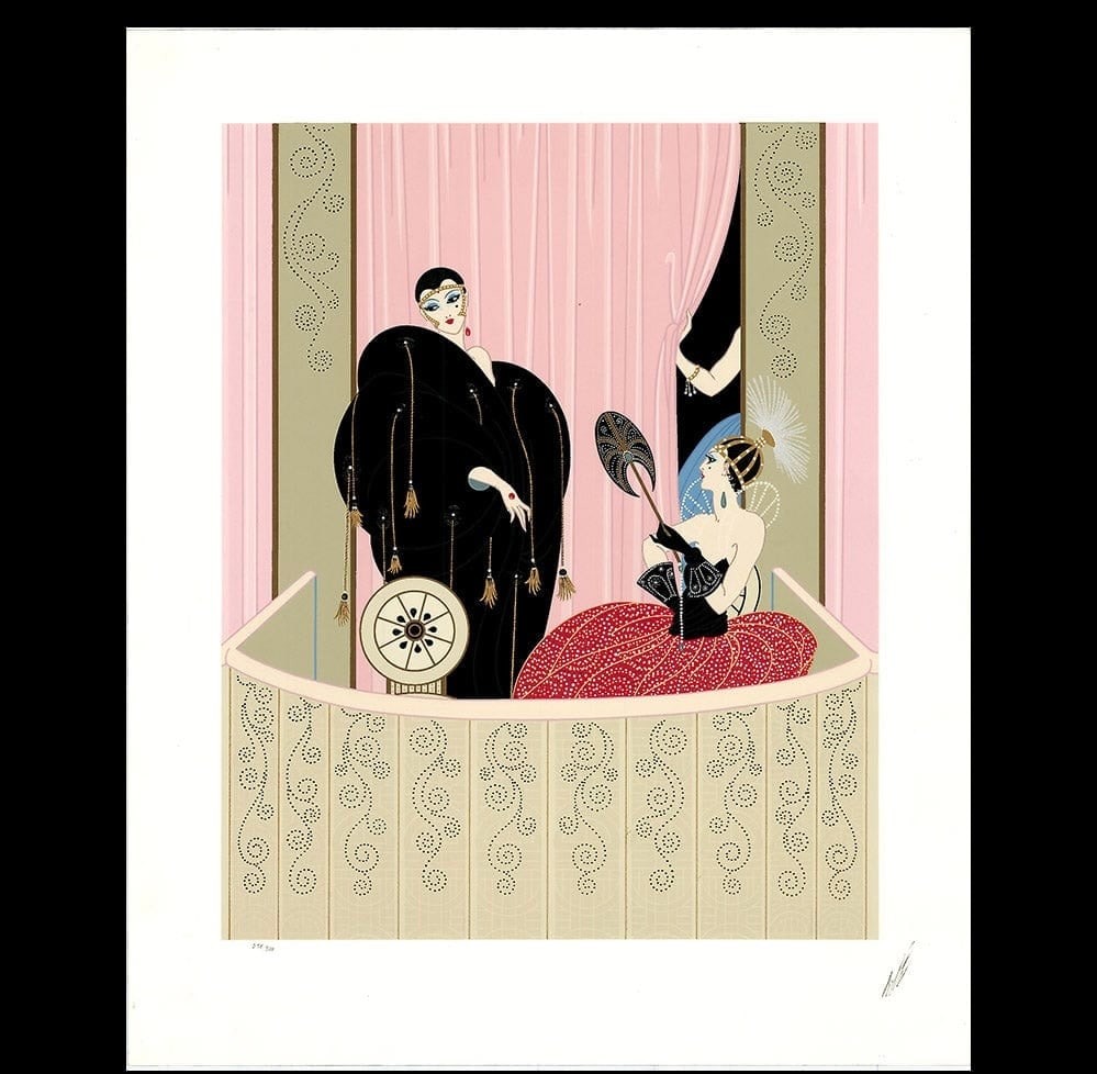 Erte Limited Edition “Loge De Theatre” Signed (1 of 4)