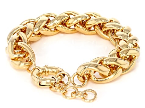 Bracelet 18k Yellow Gold Bronze 15.5mm (1 of 3)