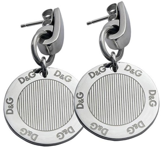 Dolce and Gabbana gorgeous iconic circle pierced earrings.: Dolce and Gabbana gorgeous iconic circle pierced earrings Ships From: Newport Beach, CA