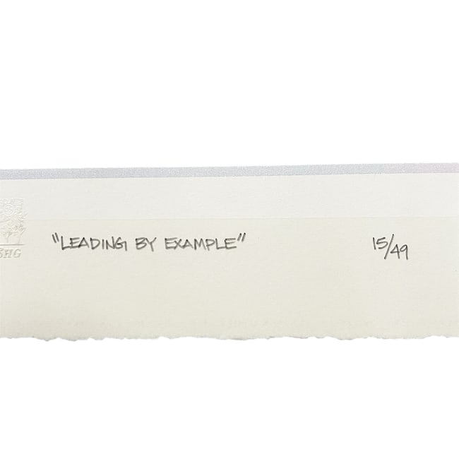 Christopher Ramirez, Leading By Example, Silk Screen Print - 3