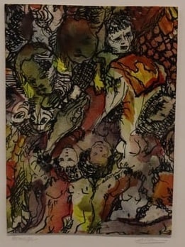 Homage - Colorful Signed Mixed Media (1 of 5)