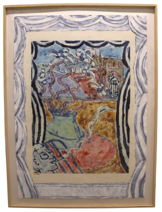 Susan Bush, Oil Monotype, Signed (1 of 3)