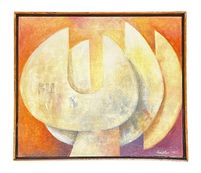 Yellow Raddo, Painting, Signed & Dated '94 (1 of 3)