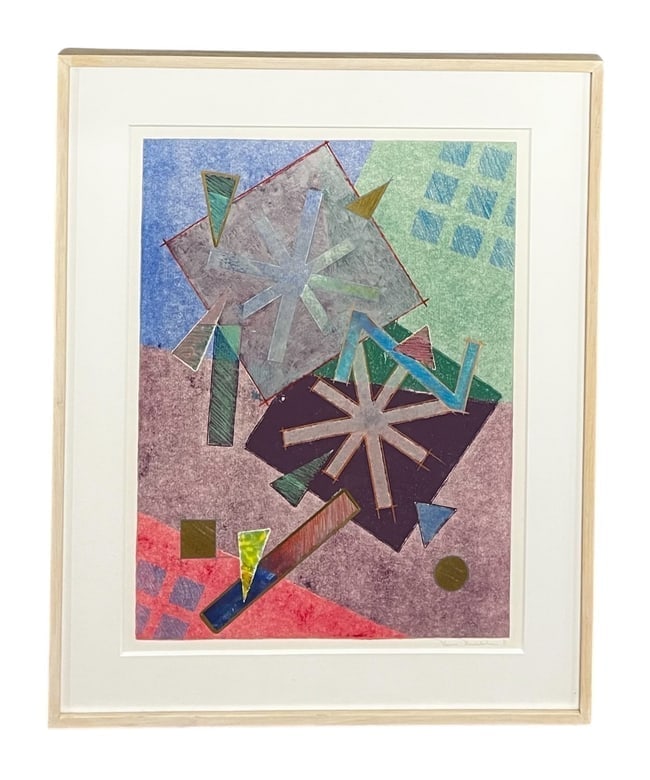 Monroe Mendelsohn, Abstract Artwork, Signed and Numbered 1/1 (1 of 3)