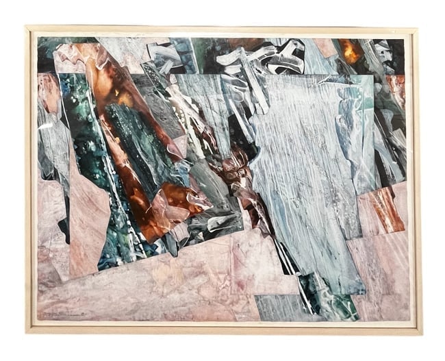 Marshall Davis Taylor, Forest of Spectres; Dweller in the Western Mist, Oil Painting, Signed & Dated: Marshall Davis Taylor, Forest of Spectres; Dweller in the Western Mist,Oil Painting, Signed and Dated 1989 Artist: Marshall Davis Taylor Title: Forest of Spectres; Dweller in the Western Mist Medium: