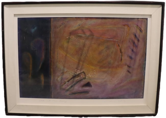 Mark Rediske, Anteater and Rome Burning, Mixed Media, Signed and Titled (1 of 3)