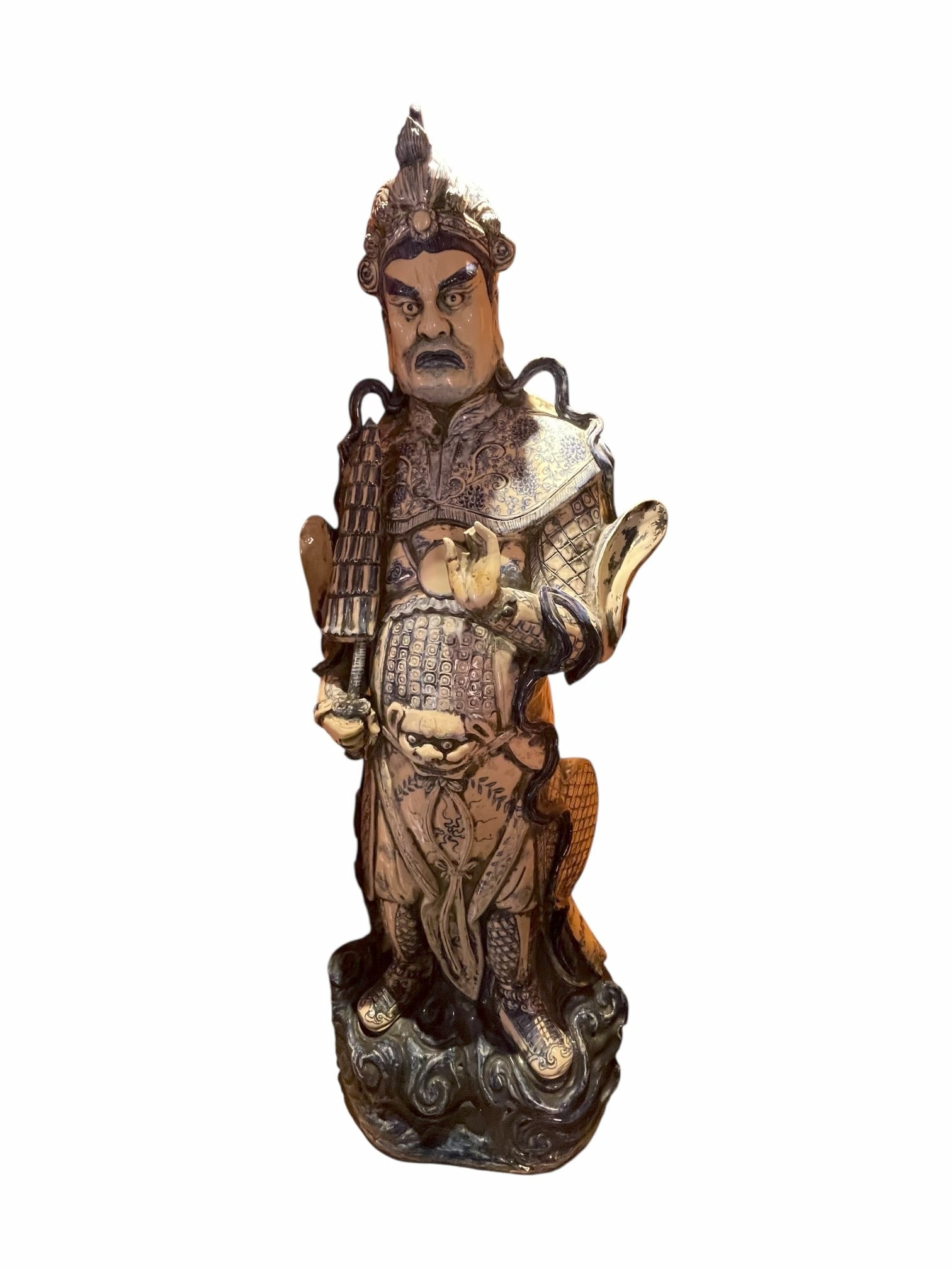 Chines God of War Guan Yu (Guandi) - Large Standing Figure (1 of 1)
