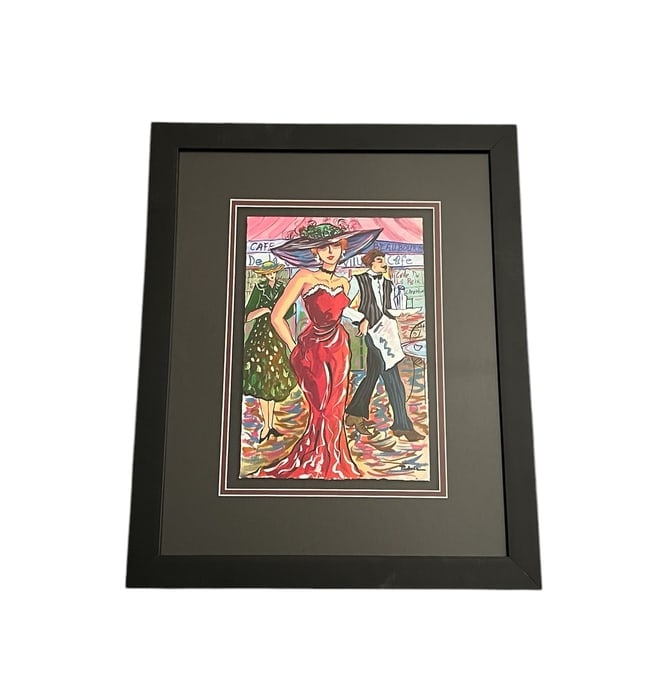 Patricia Govezensky, Marca, Original Watercolor, Signed (1 of 3)