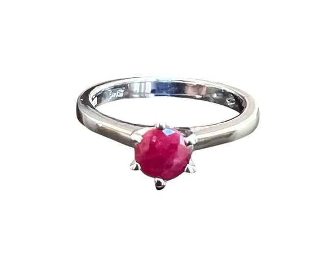 Sebastian Ruby Ring Sterling Silver (1 of 4)