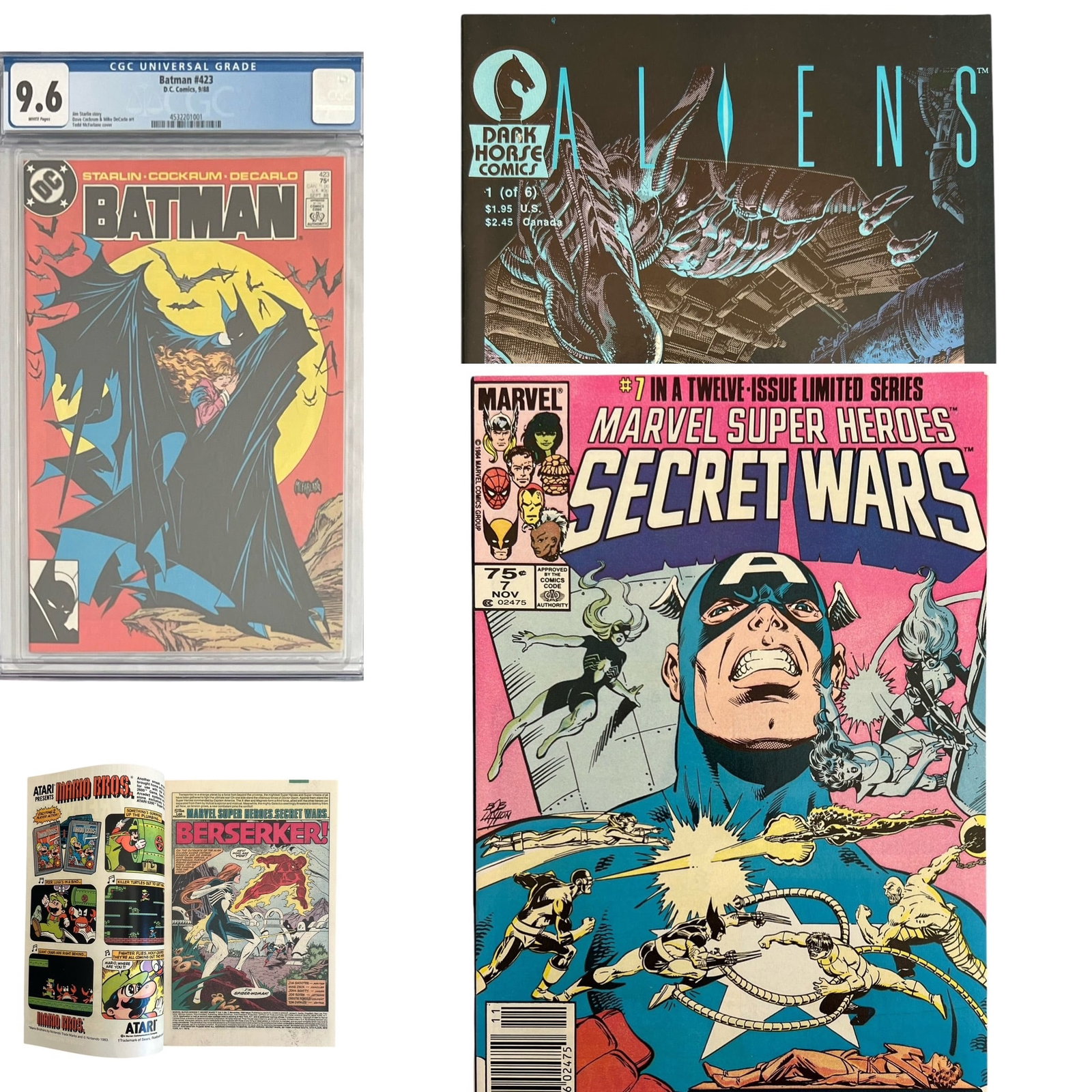 700 COMICS DAILY ADD ONS: Keep watch for more memorabilia, and daily comics to be added 700 comics in total. Also more memorabilia before our LIVE Auction.SAMPLE PHOTO