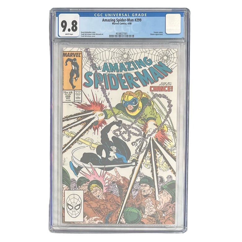 "Amazing Spider-Man" #299 [1st Full Cameo Appearance of Venom] Vintage Comic Book (Marvel Comics, (1 of 3)