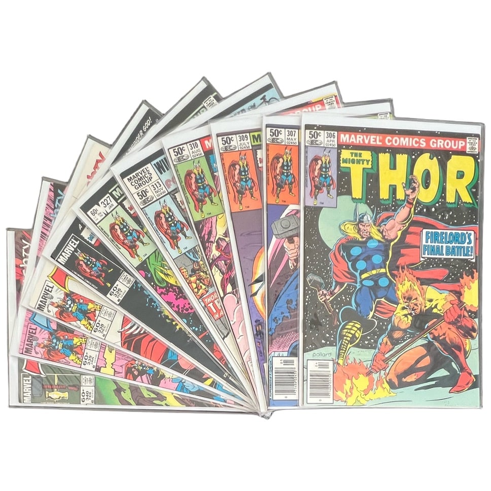 "The Mighty Thor" Assorted Early 80s Lot (Marvel Comics) [Raw Ungraded] (1 of 12)