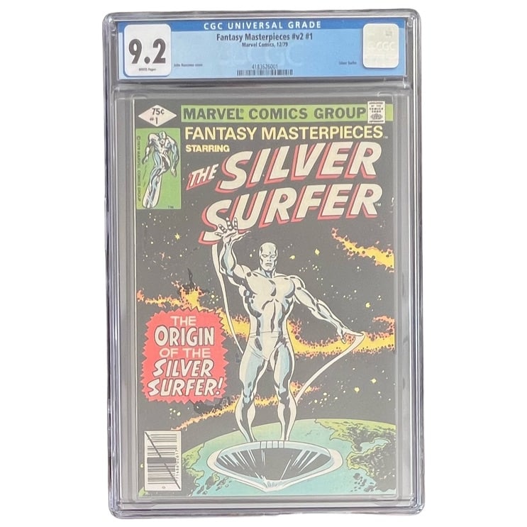 "Silver Surfer" #1 (Marvel Comics) [Graded 9.2] (1 of 3)