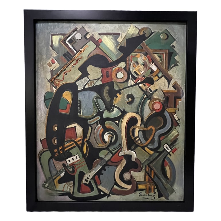 Barnet Robert Swartburg | Untitled | Oil on Canvas (1 of 3)