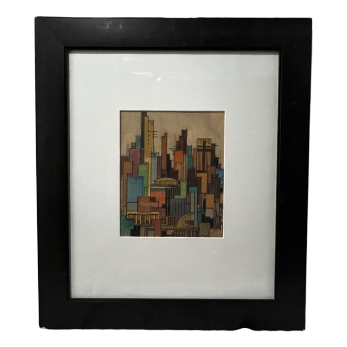 Barnet Robert Swartburg | Untitled | Color Markers on Paper (1 of 3)