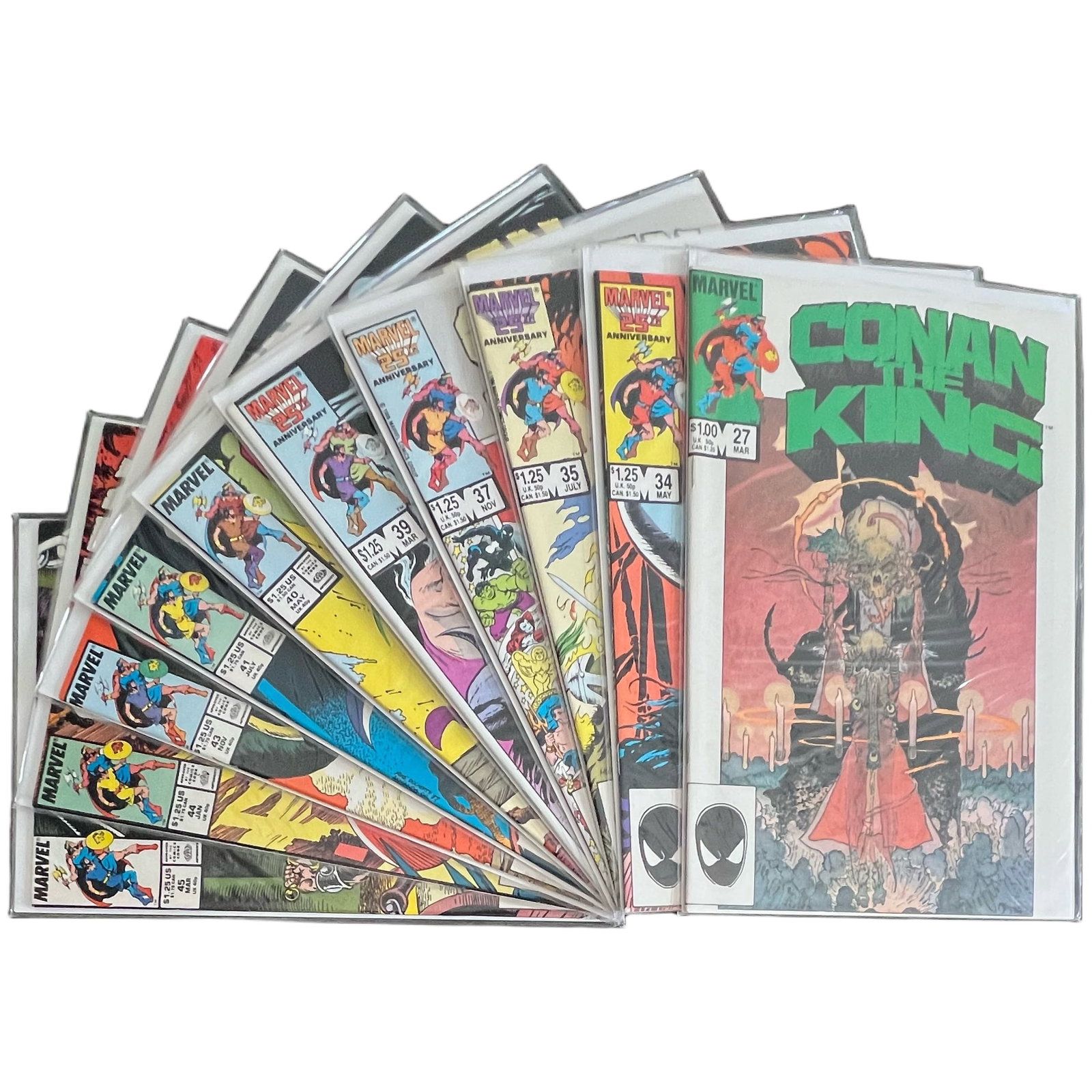 "Conan the King" Assorted Lot (Marvel Comics) [Raw Ungraded] (1 of 12)