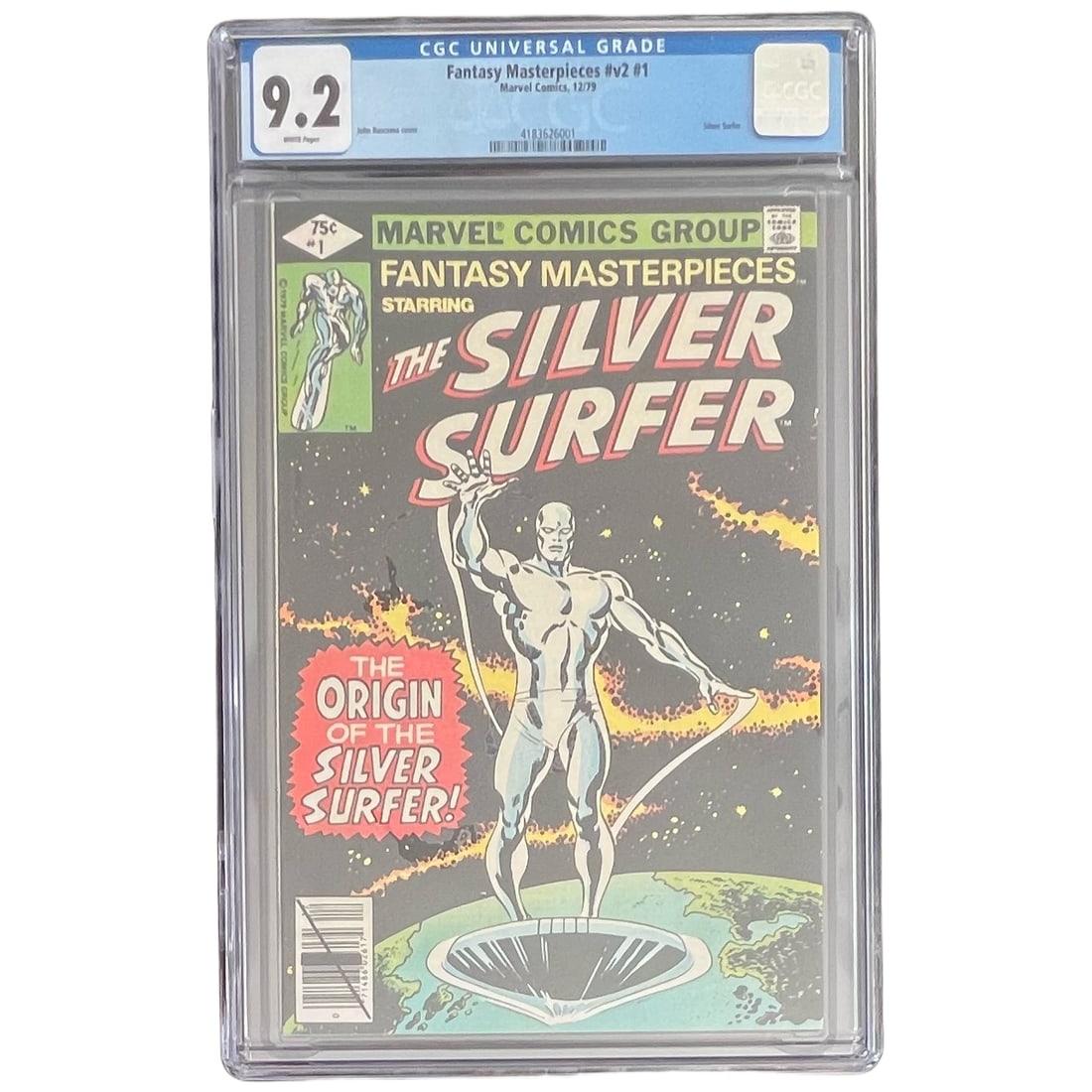 "Fantasy Masterpieces" Vol. 2 #1 The Silver Surfer (Marvel Comics, 1979) CGC 9.2 NM- (1 of 3)