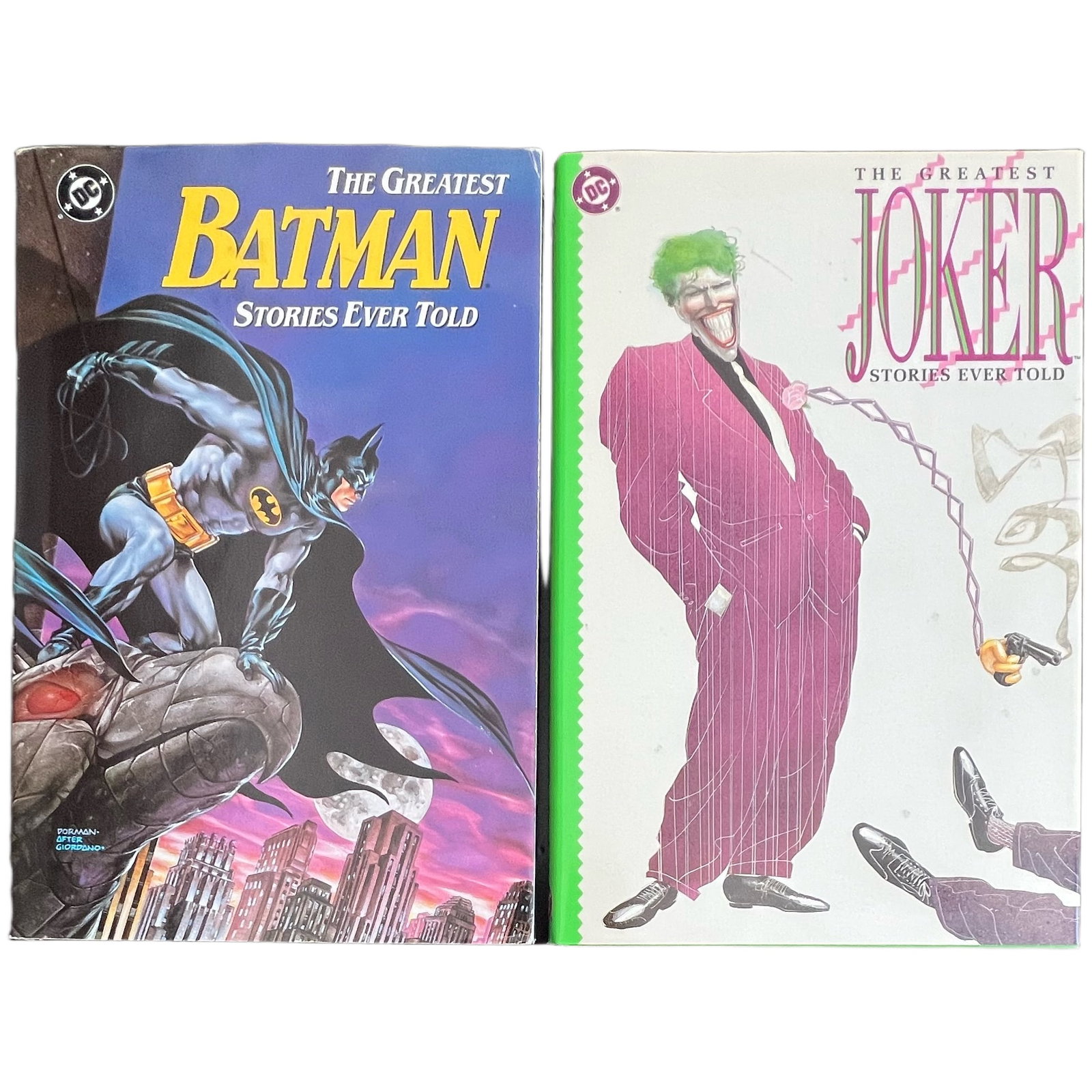 "The Greatest Batman & Joker Stories Ever Told" Hardcover Lot of 2 (DC Comics) [Signed] (1 of 6)