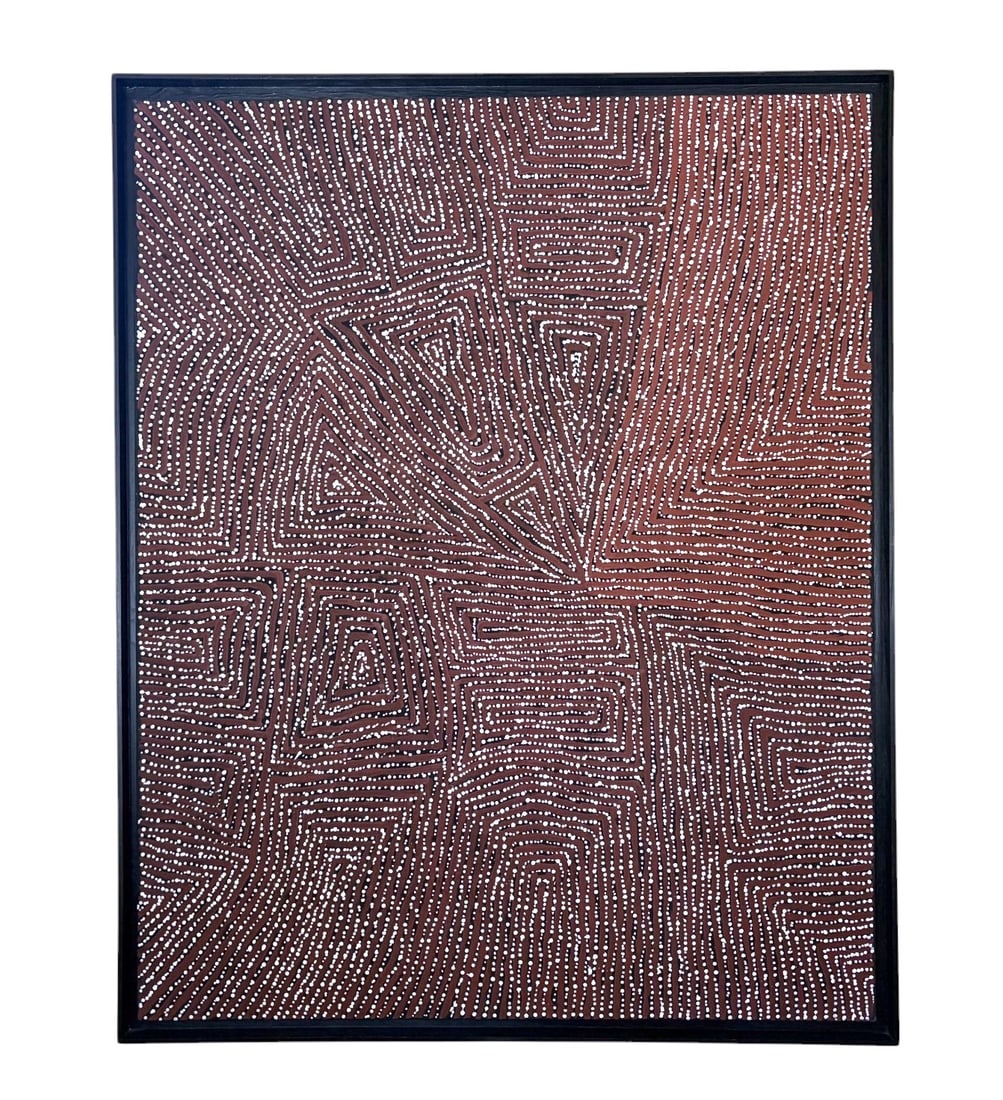 Emily Kame Kngwarreye: "Untitled" Monumental Abstract Masterwork (1 of 3)