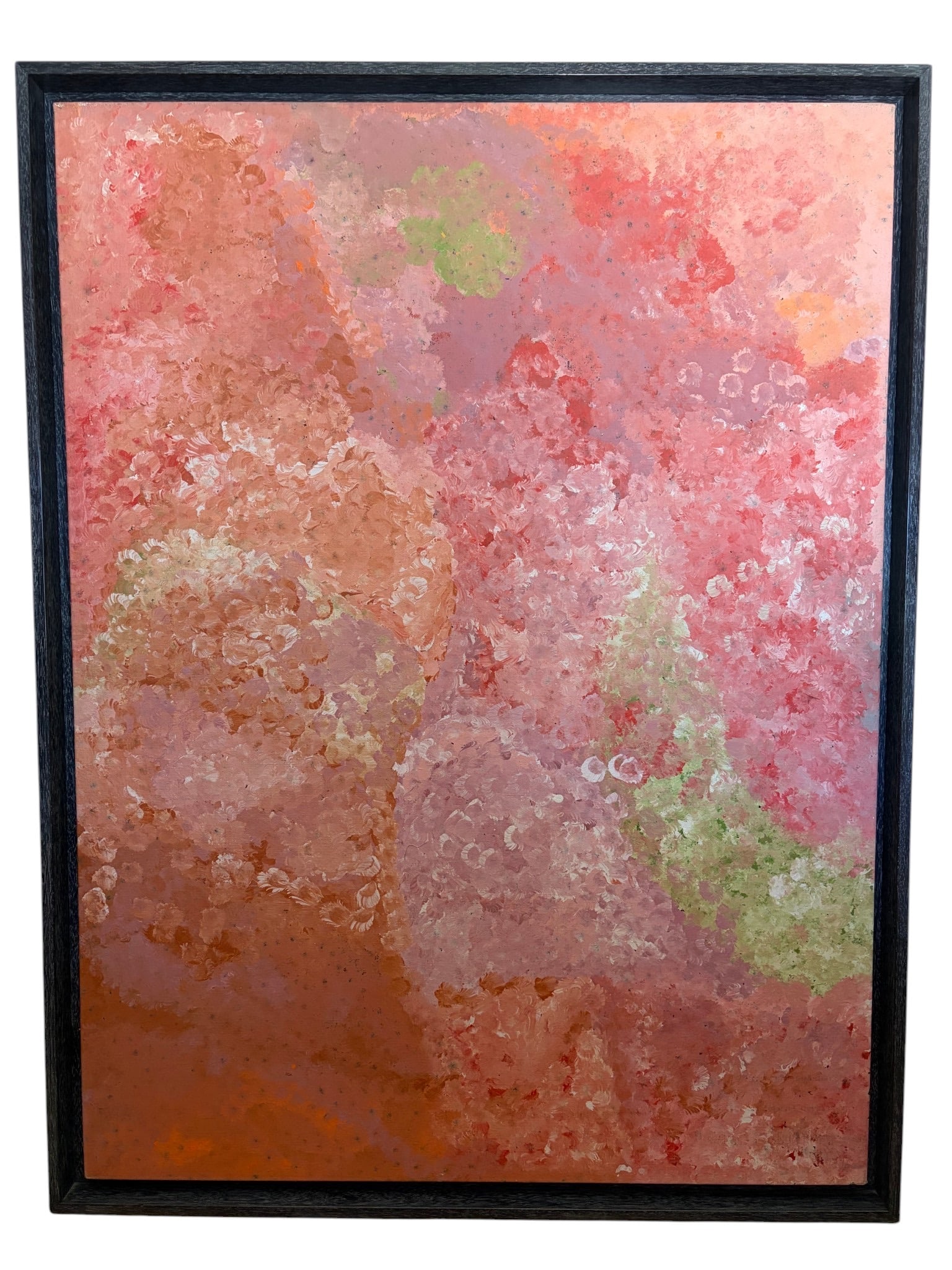 Emily Kame Kngwarreye: Large-Format Abstract Textural Study in Pink (1 of 2)