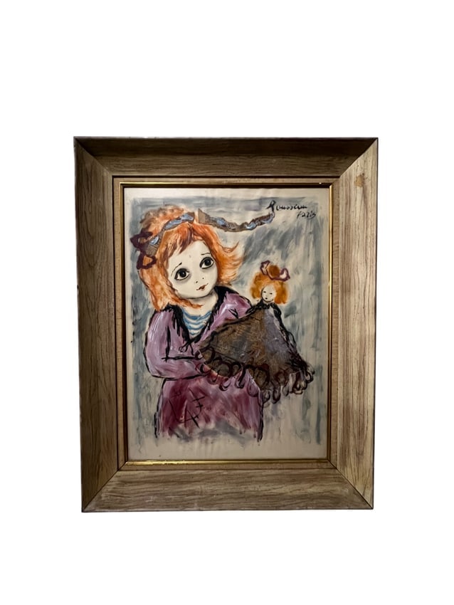 Rousseau | Untitled | Oil on Wood / Mixed Media (1 of 3)