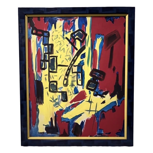 J.B. | Abstract | Oil on Canvas (1 of 3)