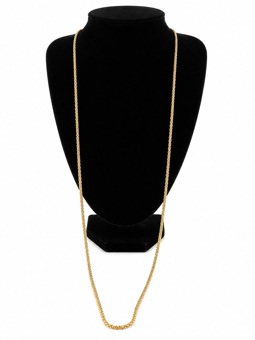 Long Rope Chain Necklace - 3