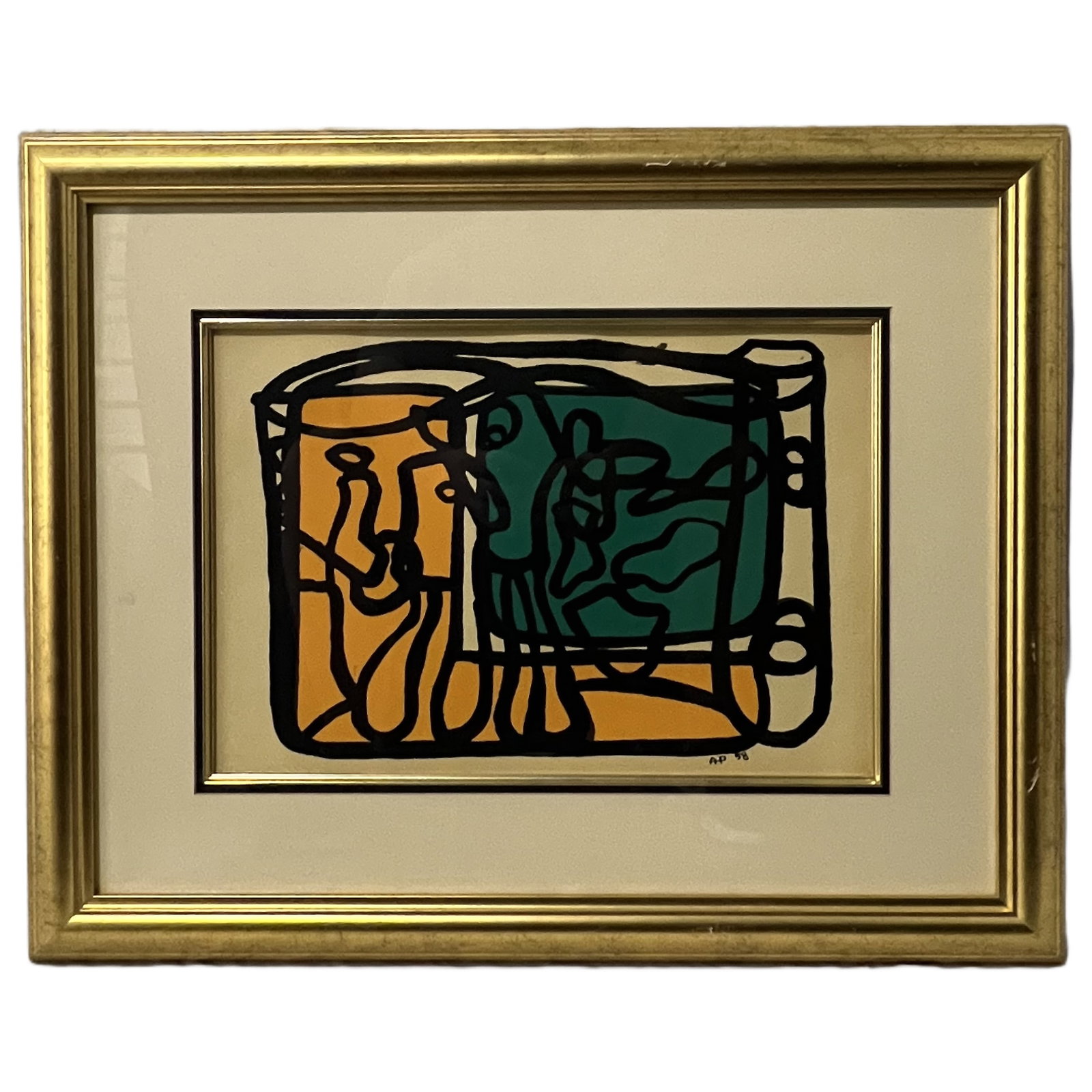 Amelia Peláez | Abstract Composition | 1958: Amelia Peláez | Abstract Composition | 1958