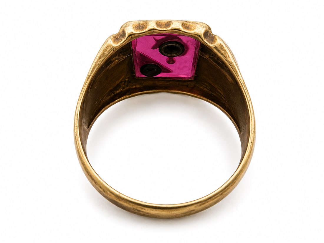 Gold Masonic Ring - 2
