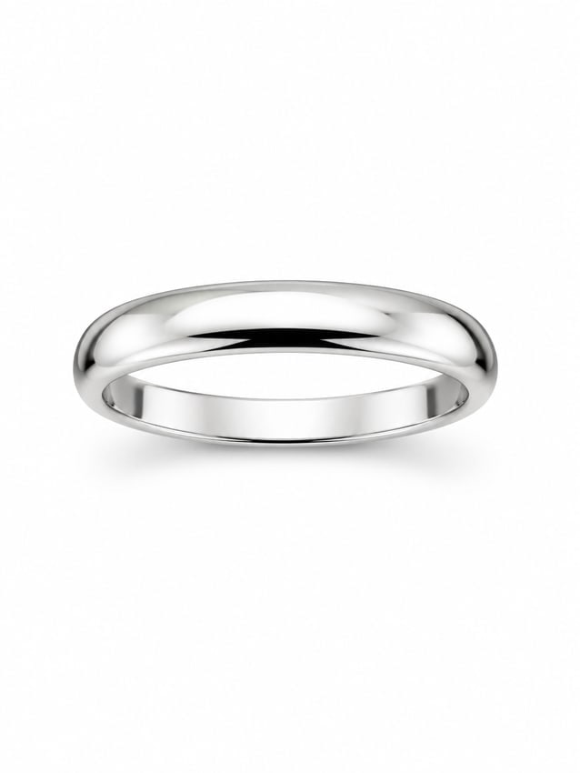 Sterling Silver Polished Band Ring