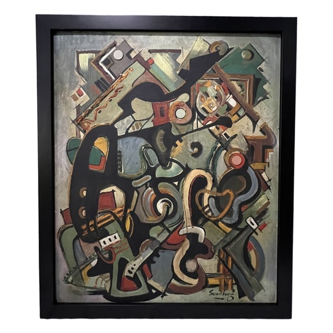Barnet Robert Swartburg | Untitled | Oil on Canvas (1 of 3)