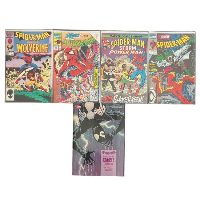 Spider-Man" Assorted Keys & Hardcover Lot (Marvel Comics) [Raw Ungraded] (1 of 7)