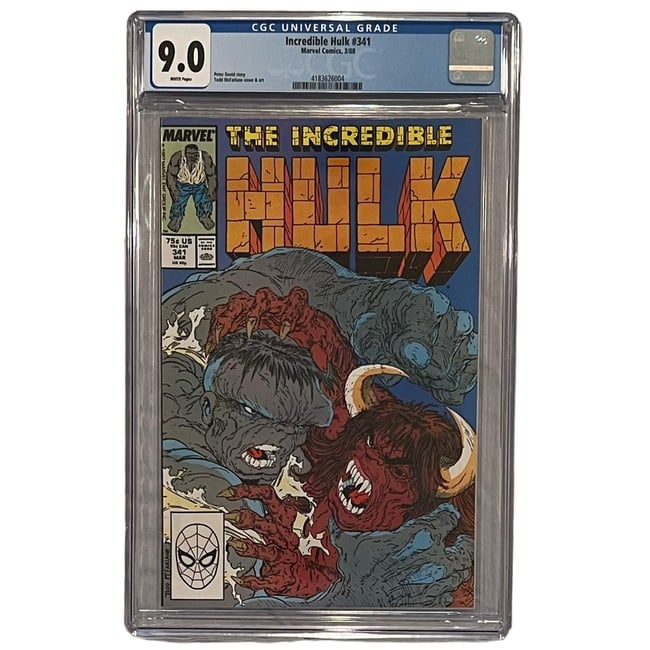 "The Incredible Hulk" #341 (Marvel Comics, 1988) [CGC Graded 9.0] (1 of 3)