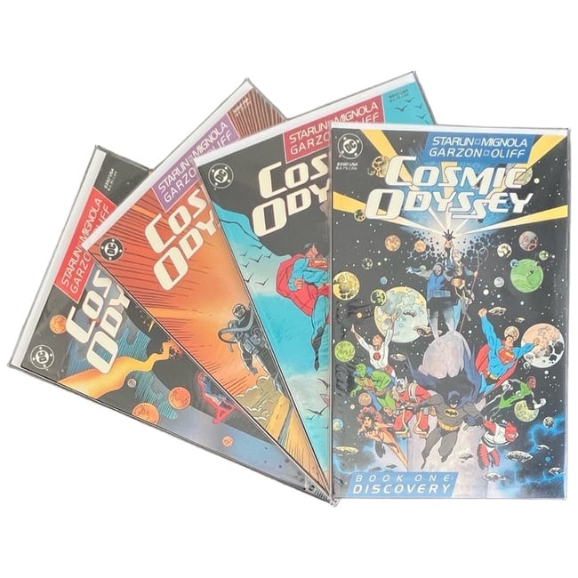 "Cosmic Odyssey" #1-4 Complete Set (DC Comics, 1988) [Raw Ungraded] (1 of 6)
