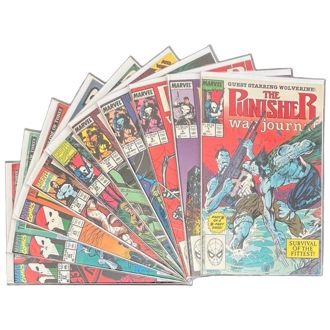 "The Punisher War Journal" Assorted Issues Lot (Marvel Comics) [Raw Ungraded] (1 of 12)