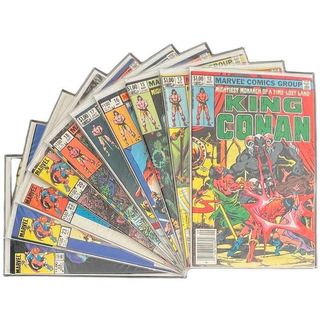 "King Conan" #12-24 Assorted Lot (Marvel Comics) [Raw Ungraded] (1 of 12)