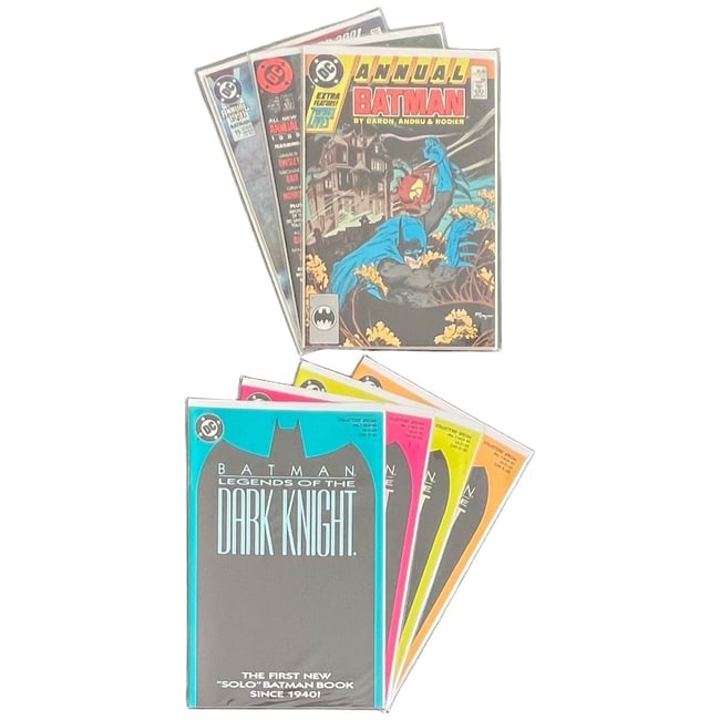 "Batman: Legends of the Dark Knight" #1 Variants & Batman Annuals Lot of 7 (DC Comics) [Raw (1 of 9)