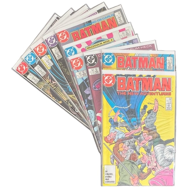 "Batman" #409-420 Mixed Run Lot of 10 (DC Comics) [Raw Ungraded] (1 of 12)