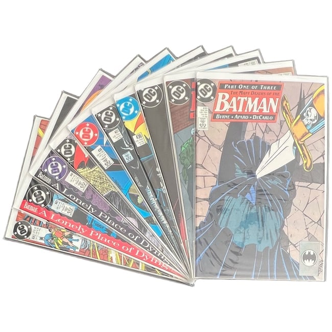 "Batman" #433-443 Mixed Run & Tim Drake 1st App Lot of 10 (DC Comics) [Raw Ungraded]: "Batman" #433-443 Mixed Run & Tim Drake 1st App Lot of 10 (DC Comics) [Raw Ungraded] This ten-issue lot consists of a highly desirable late-1980s run of DC Comics' Batman</