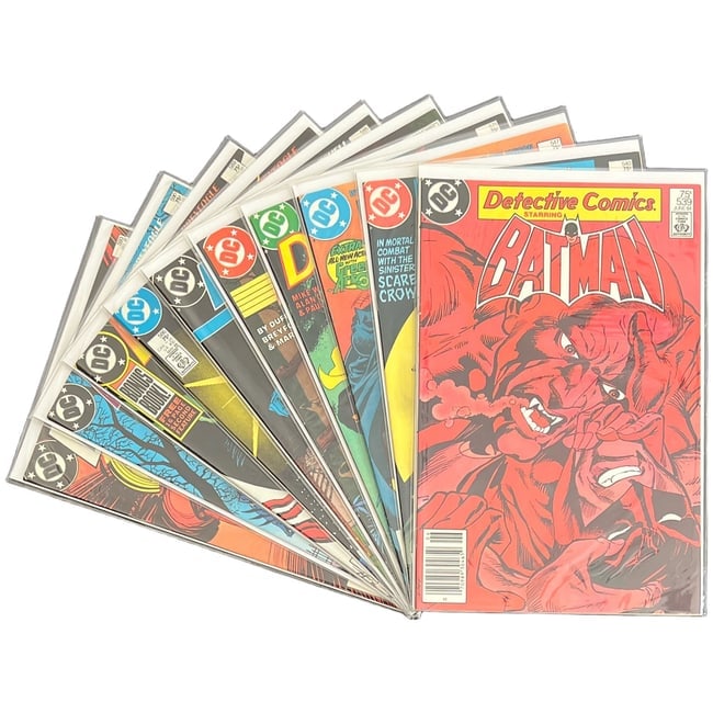 "Detective Comics" Mixed Run & 1st Ratcatcher Lot of 10 (DC Comics) [Raw Ungraded] (1 of 12)