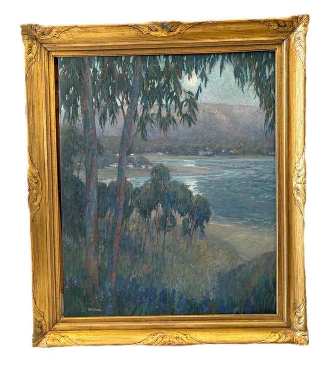 William Dorsey: "Moonlit Coastal Mist" Atmospheric Pacific Nocturne (1 of 4)